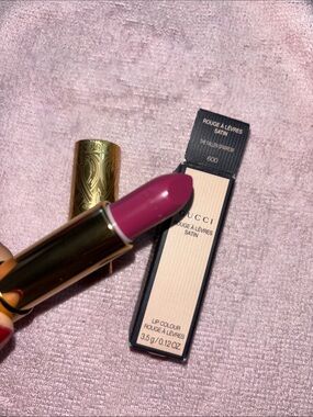 Gucci Satin Lipstick in Deep Berry Pink